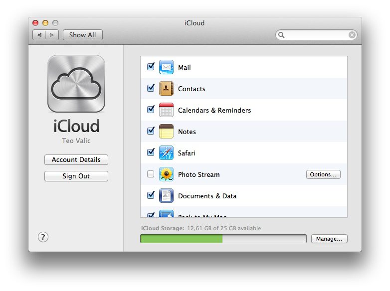 iCloud5