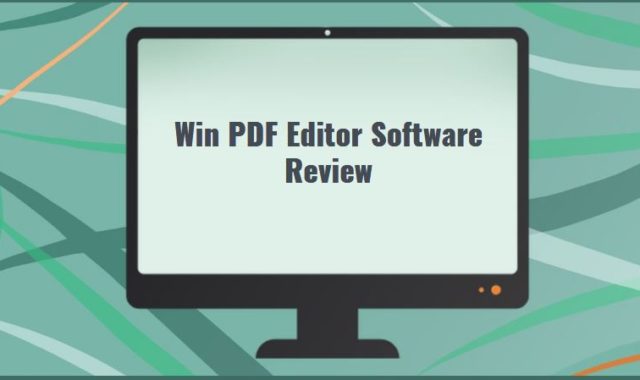 Win PDF Editor Software Review