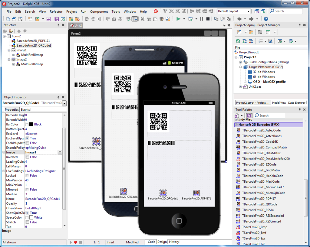 2D Barcode FMX Components1