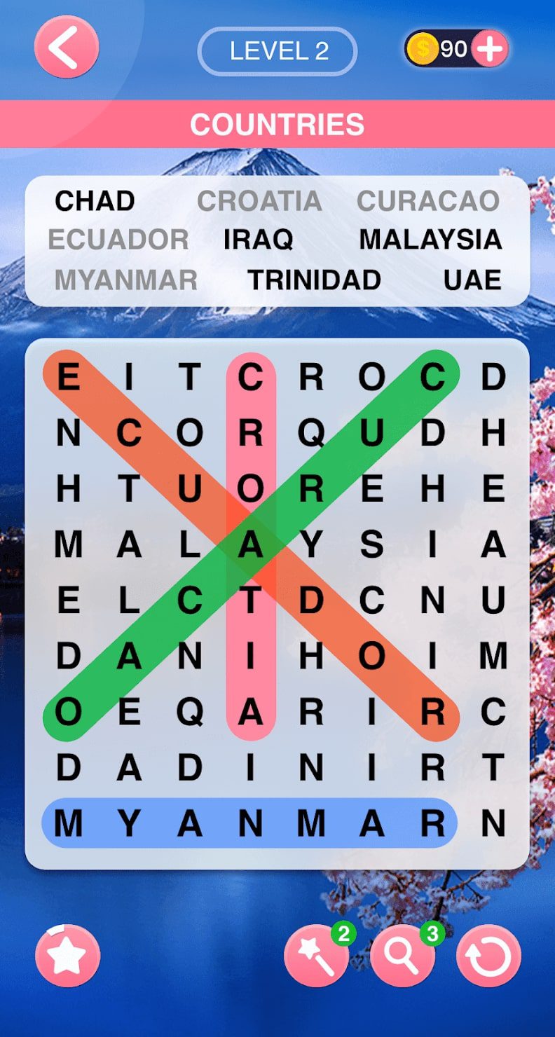 Word Search Journey screen 1
