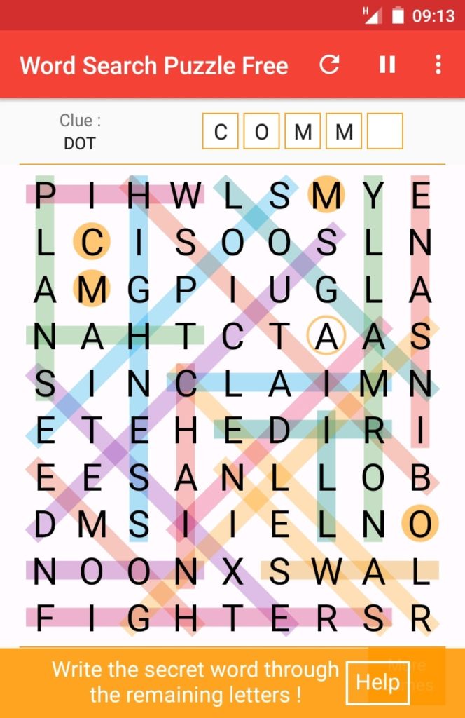 Word Search Puzzles Game screen 2