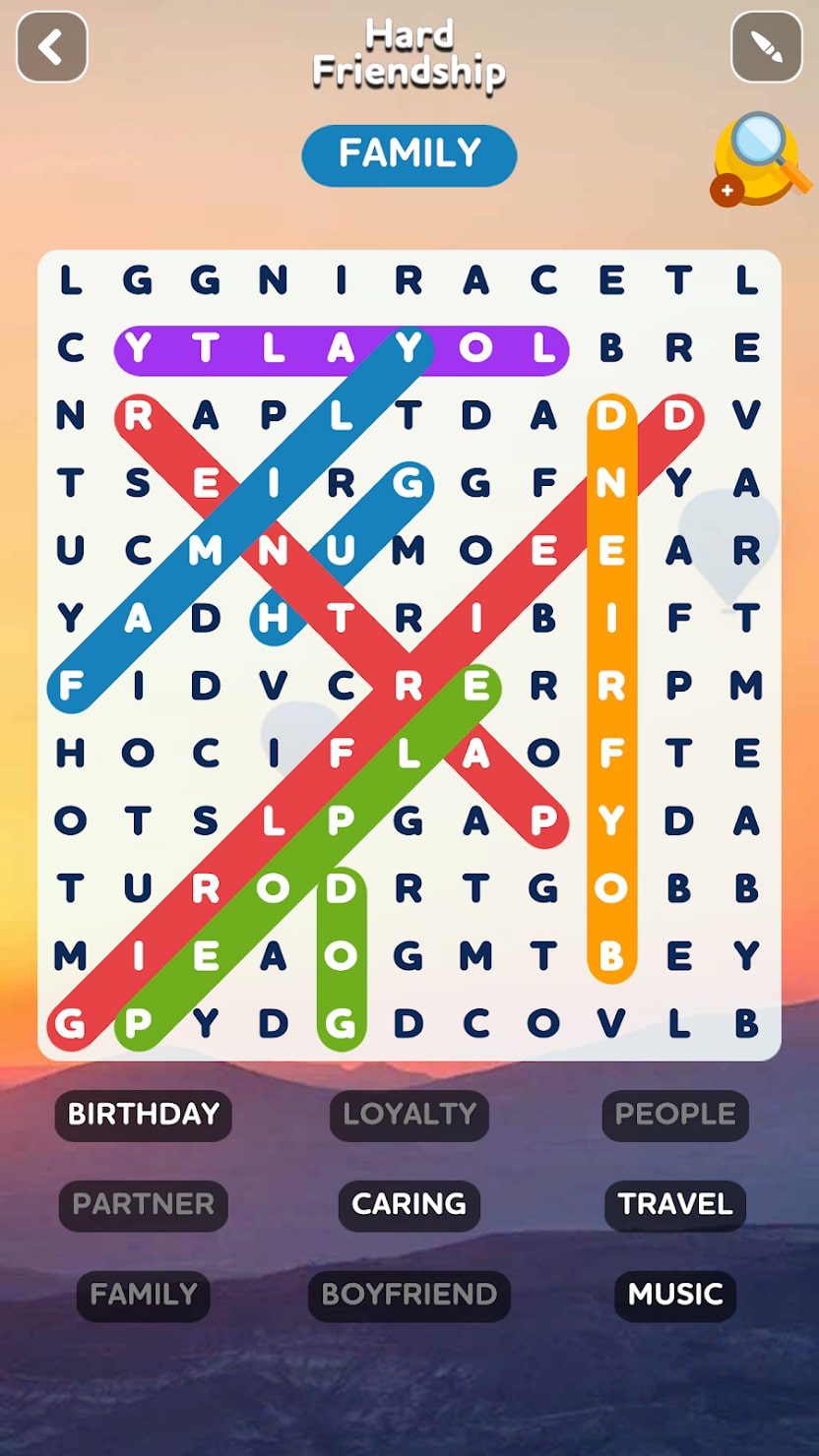 Word Search Quest screen 1