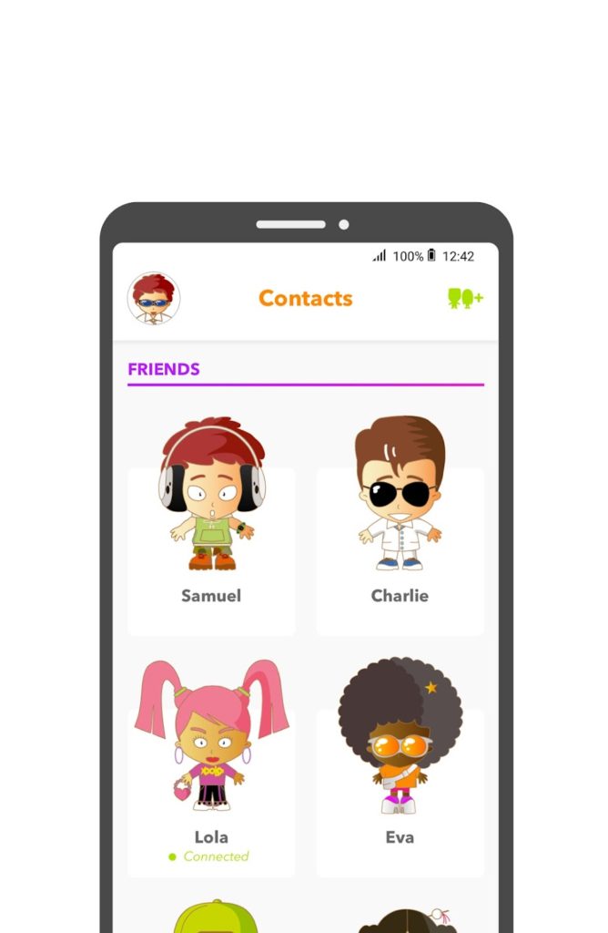 Xooloo Messenger Kids screen 3