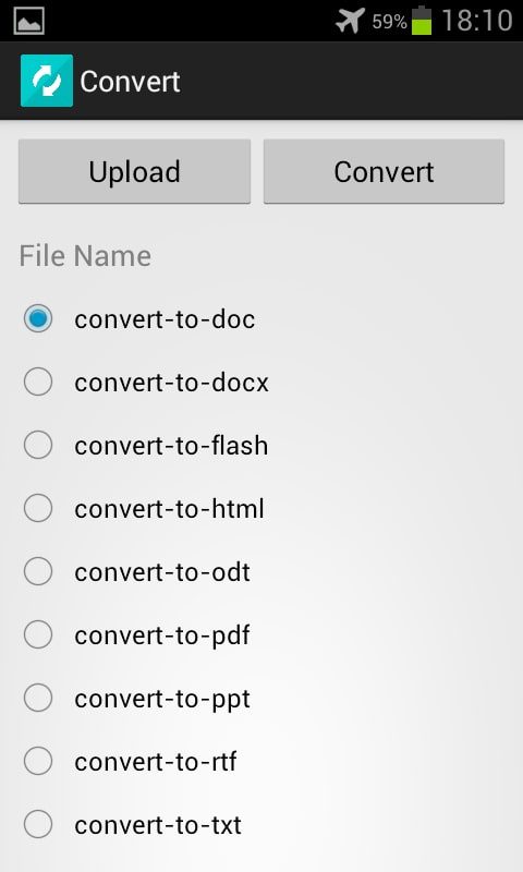 All File Converter screen 2