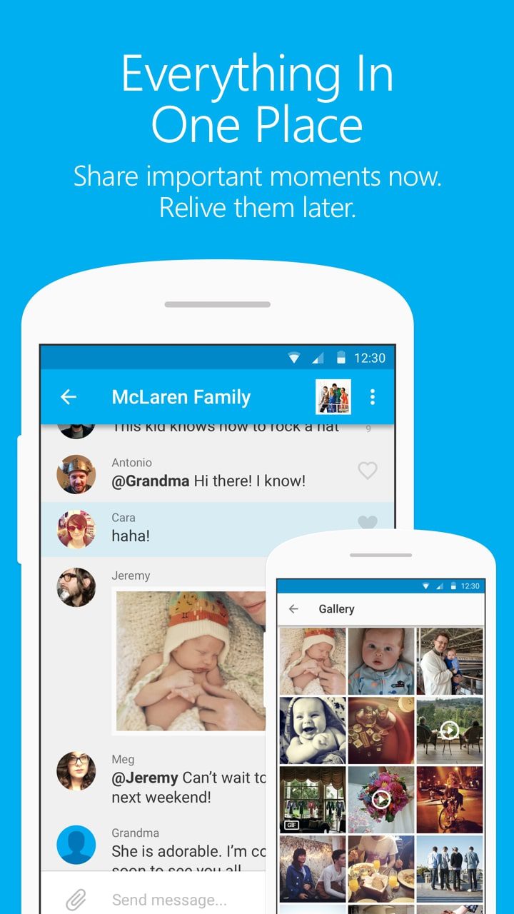 GroupMe screen 2