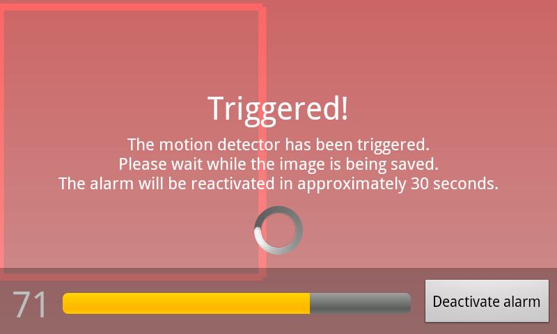 Motion Detector Pro screen 2