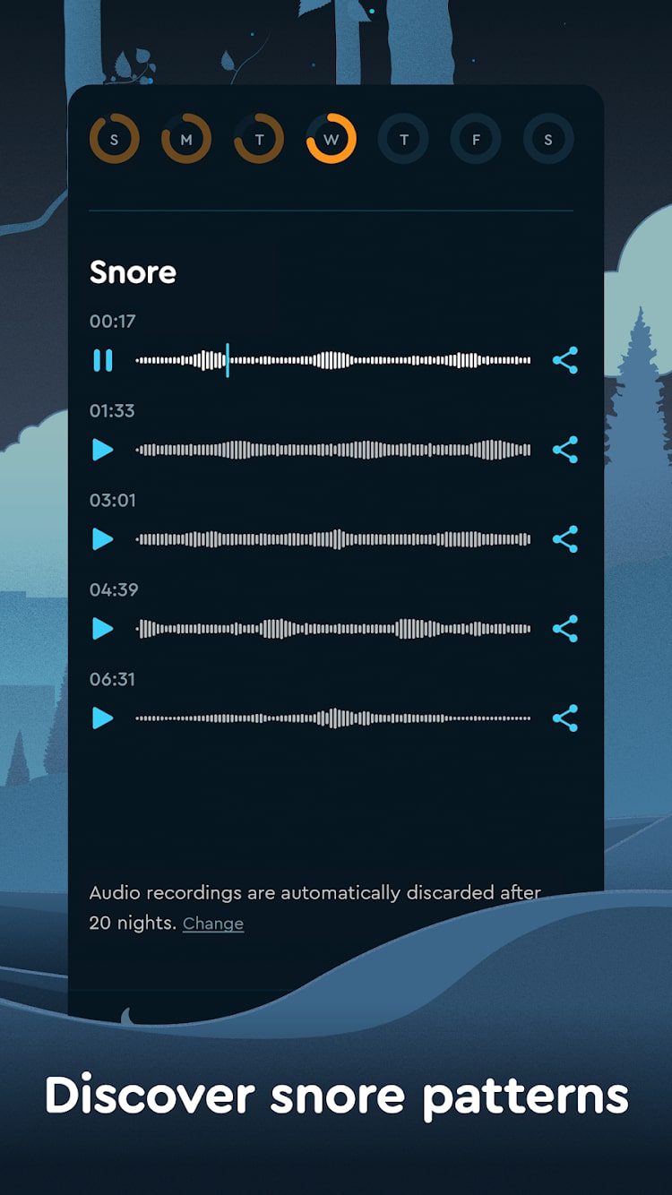 Sleep Cycle screen 2