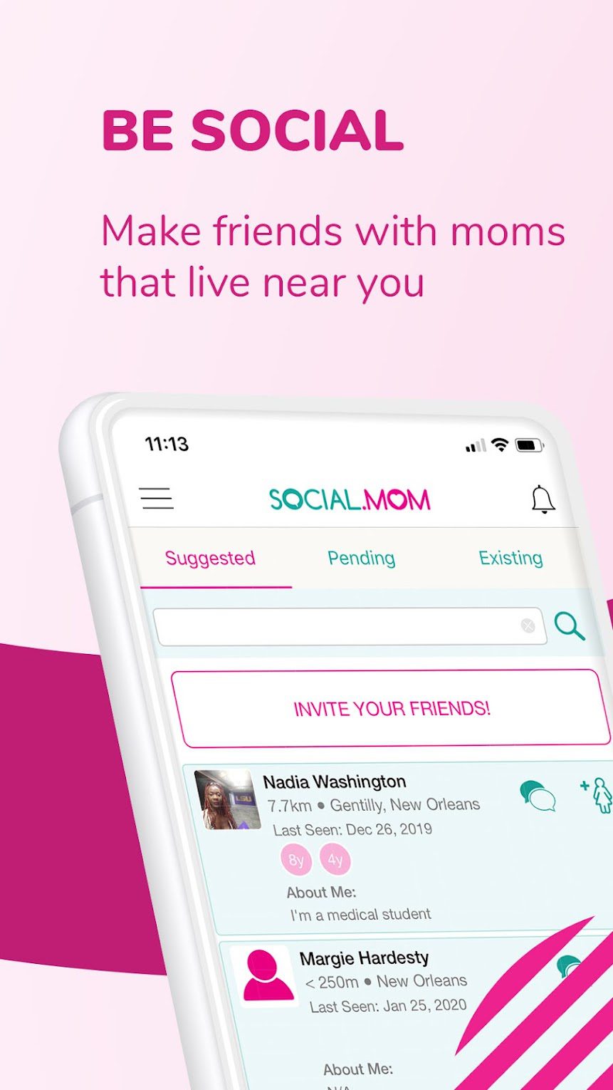 Social Mom screen 1