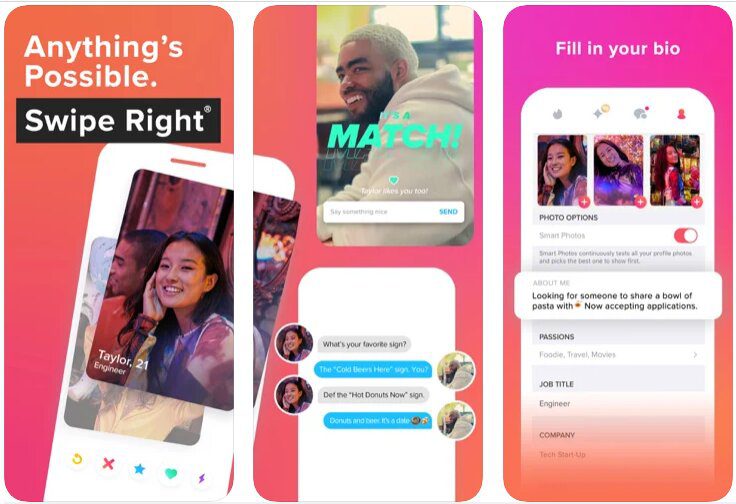 Tinder - Dating, Make Friends and Meet New People