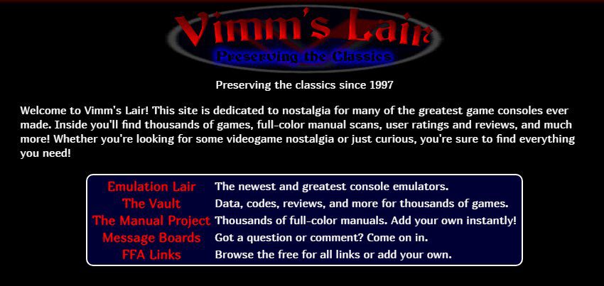 Vimm's Lair!