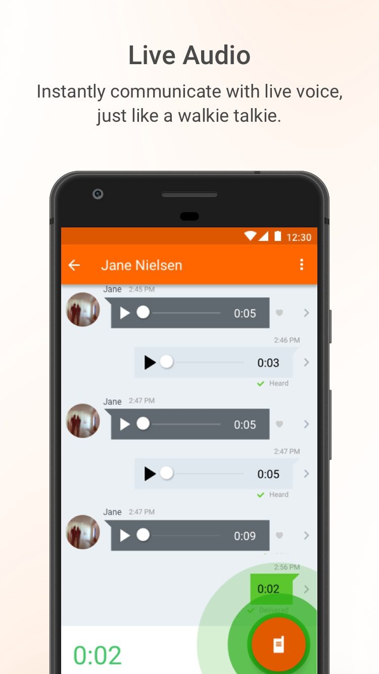 Voxer screen 1