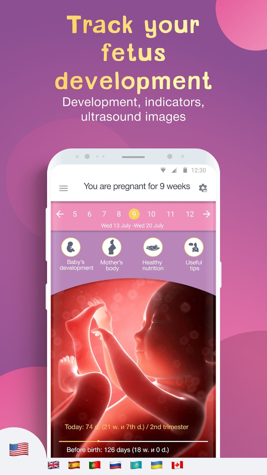 amma Pregnancy & Baby Tracker screen 1