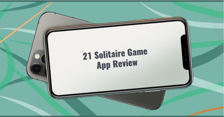 21 Solitaire Game App Review