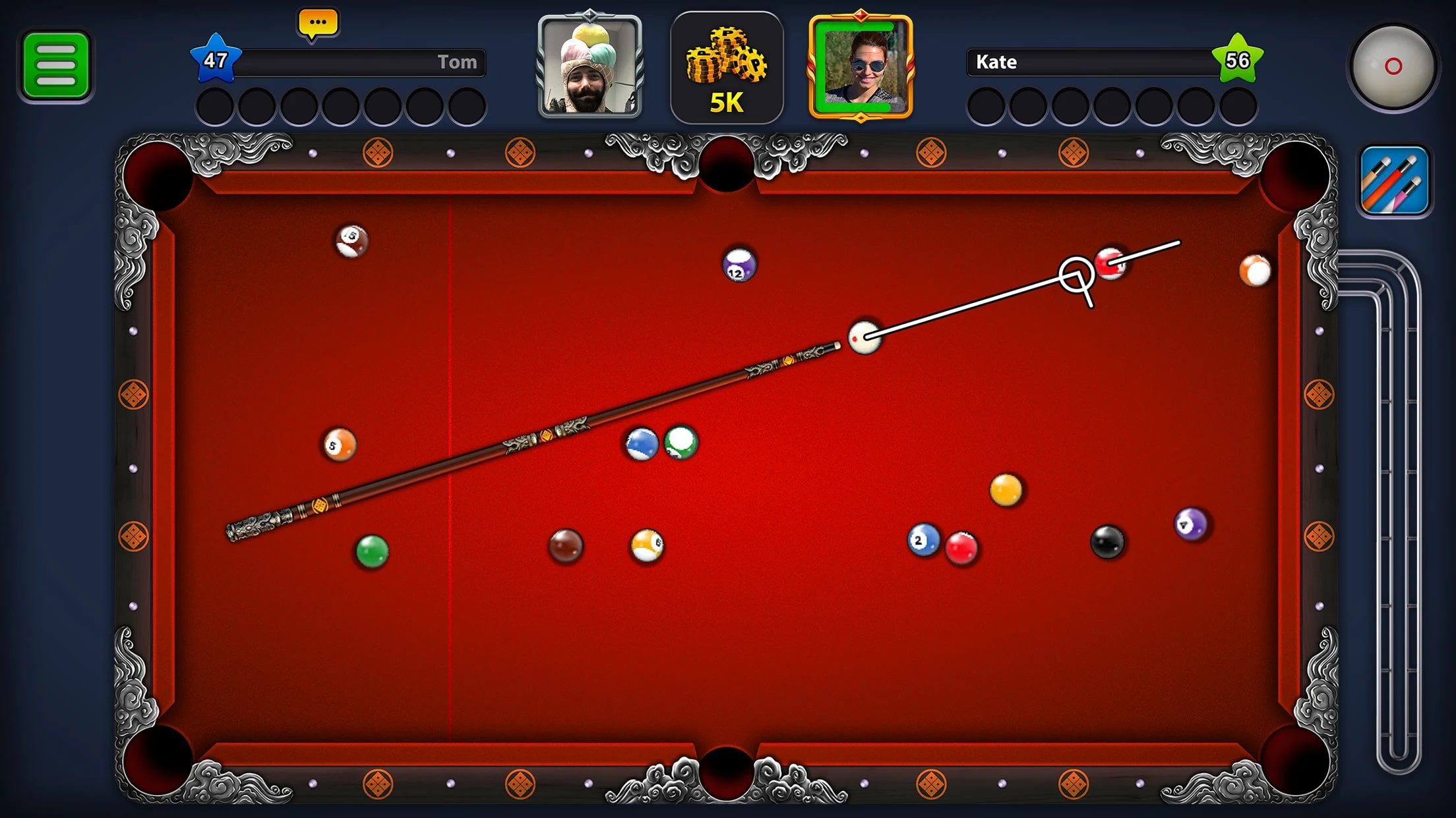 Play 8 Ball Pool  Free Online Mobile Games at ArcadeThunder