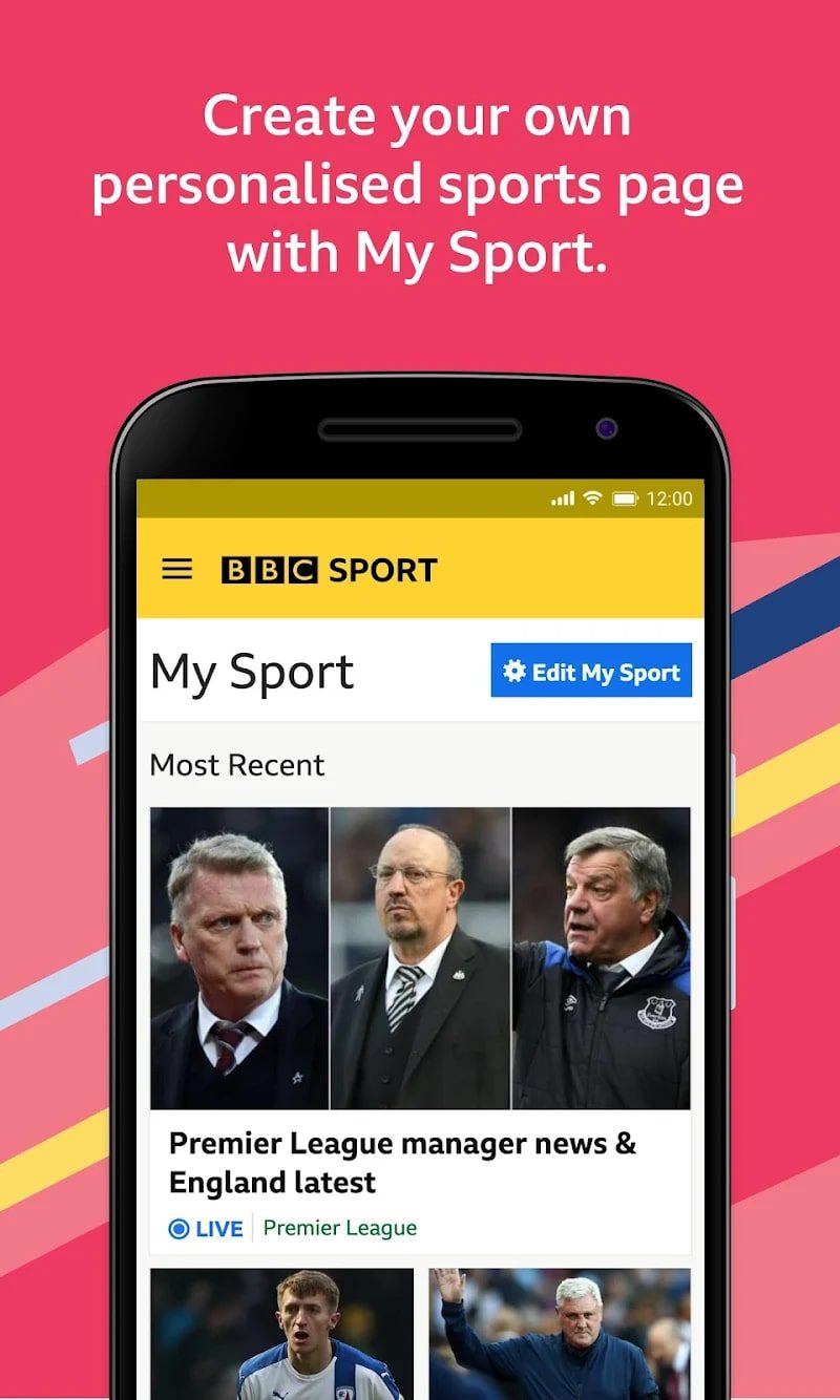 BBC Sport screen 2