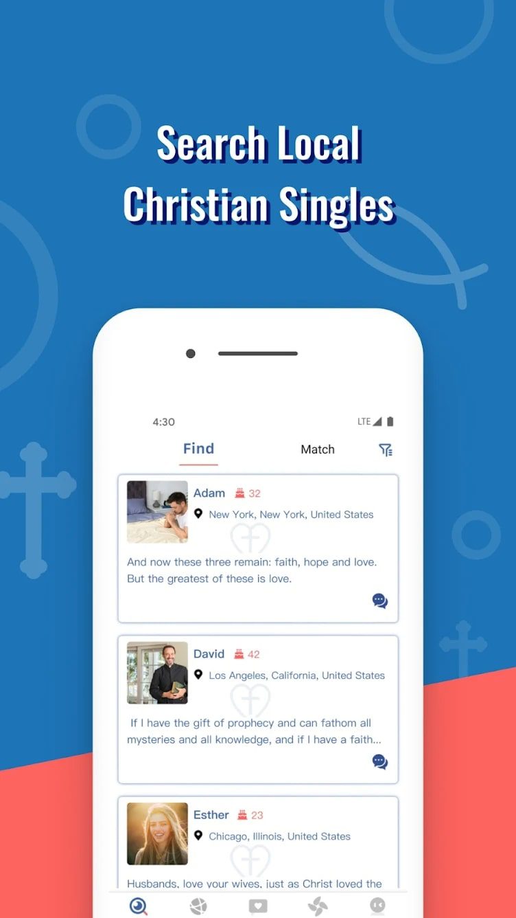 Christian Dating screen 1