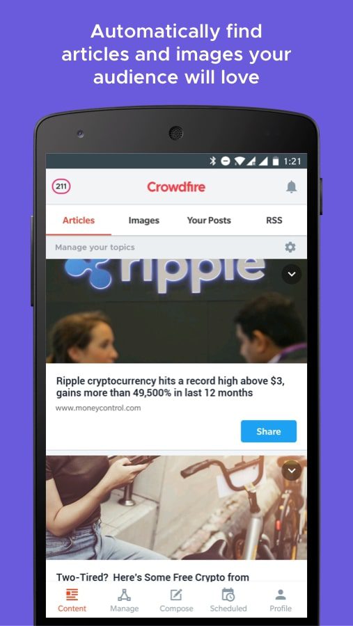 Crowdfire screen 1