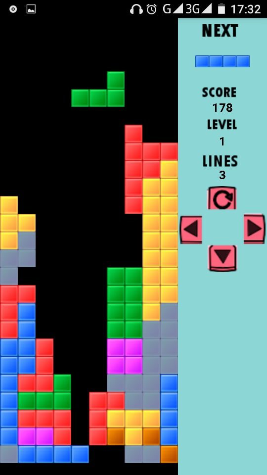 Falling blocks screen 2