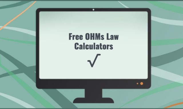 4 Free OHMs Law Calculators for Windows