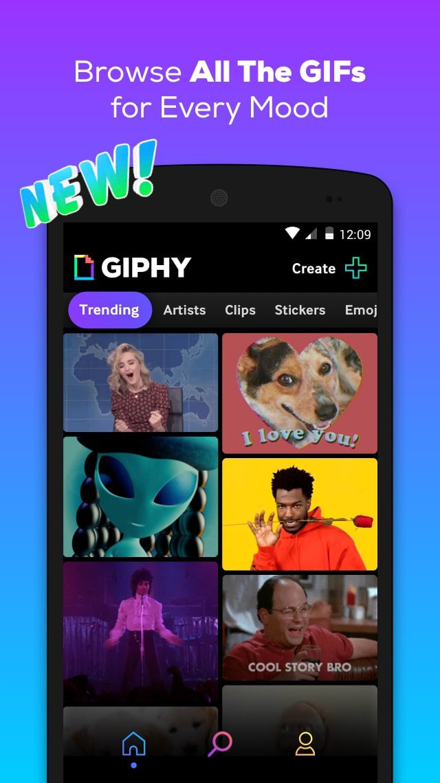 GIPHY screen 1
