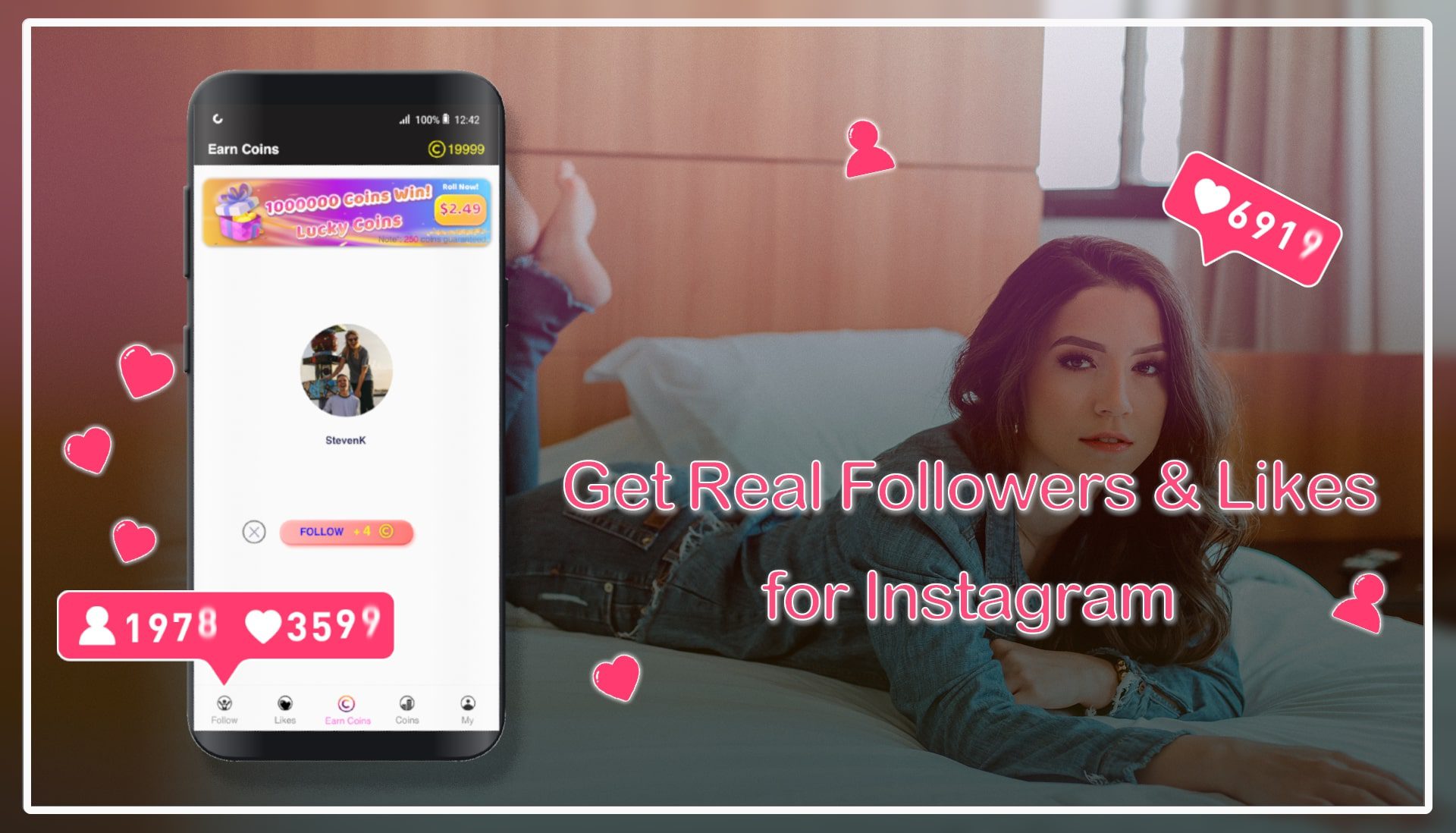 Get Real Followers screen 1