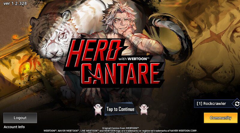 Hero Cantare with WEBTOON™