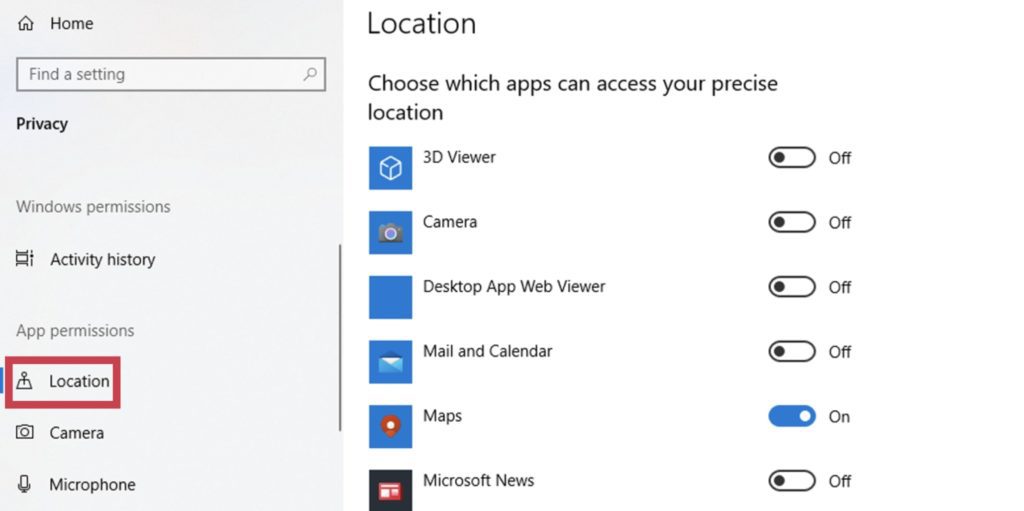How to Manage App Permissions on Windows 10 screen 4