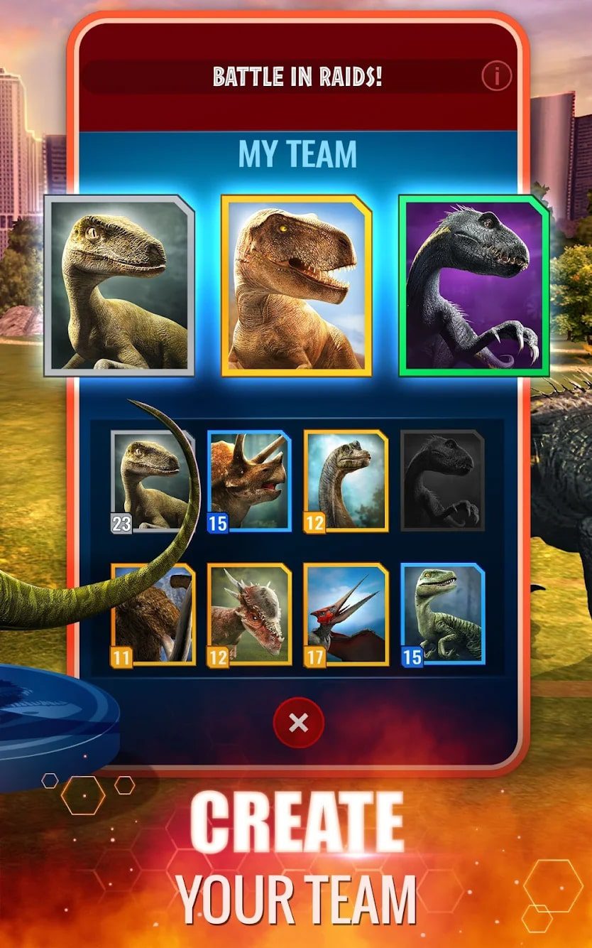 Jurassic World Alive screen 2