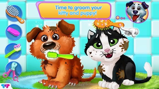 Kitty & Puppy- Love Story screen 2