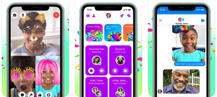 	 Messenger Kids – The Messaging App for Kids