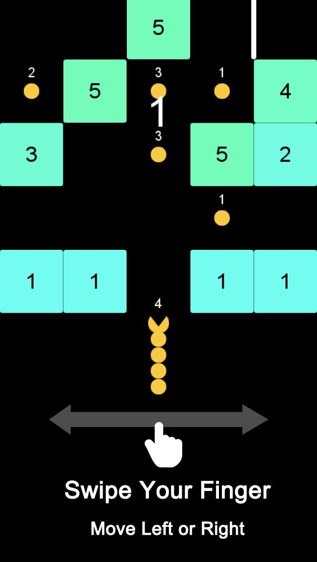 PAC-Slither vs Block screen 1