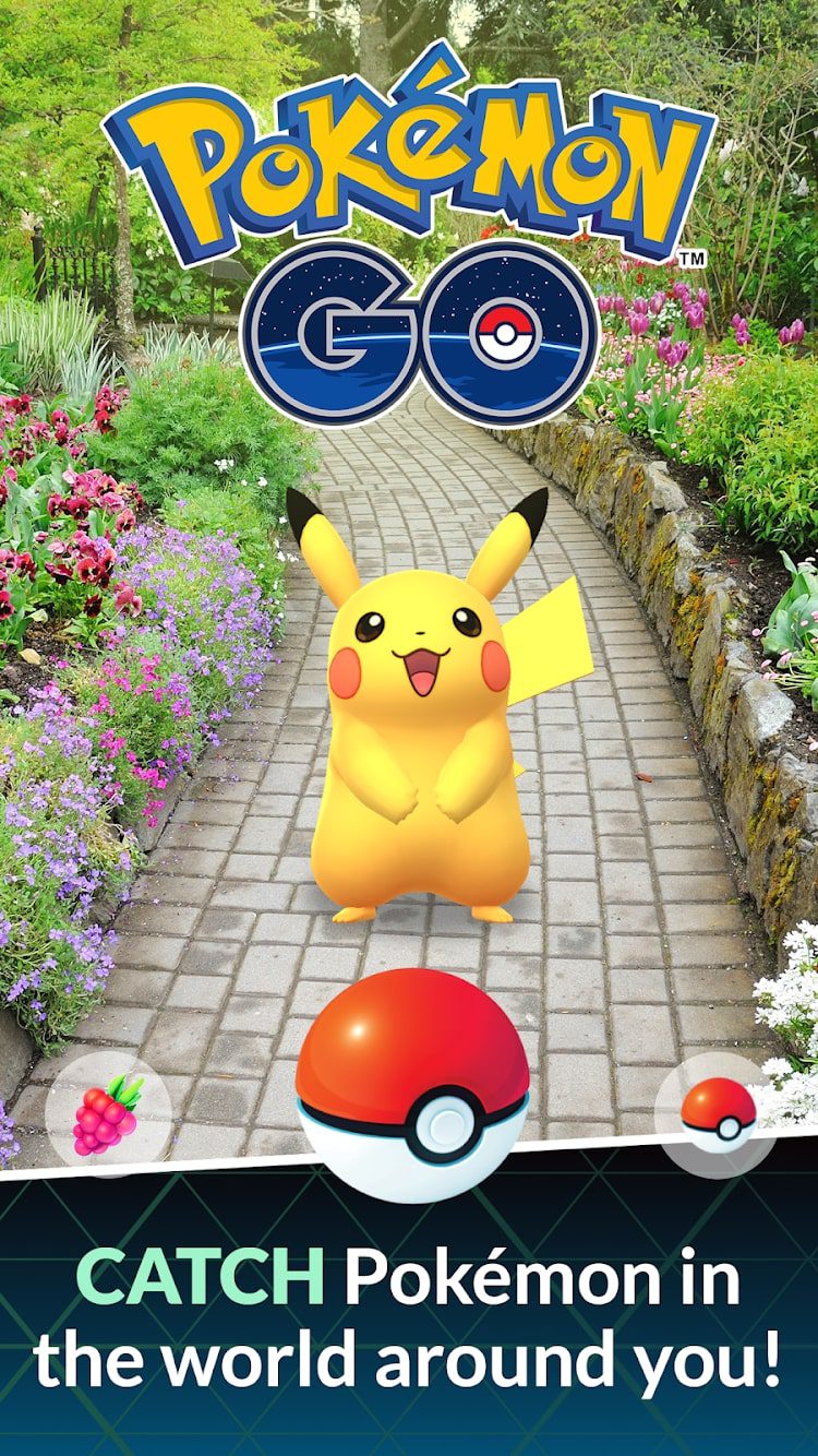 Pokémon GO screen 1