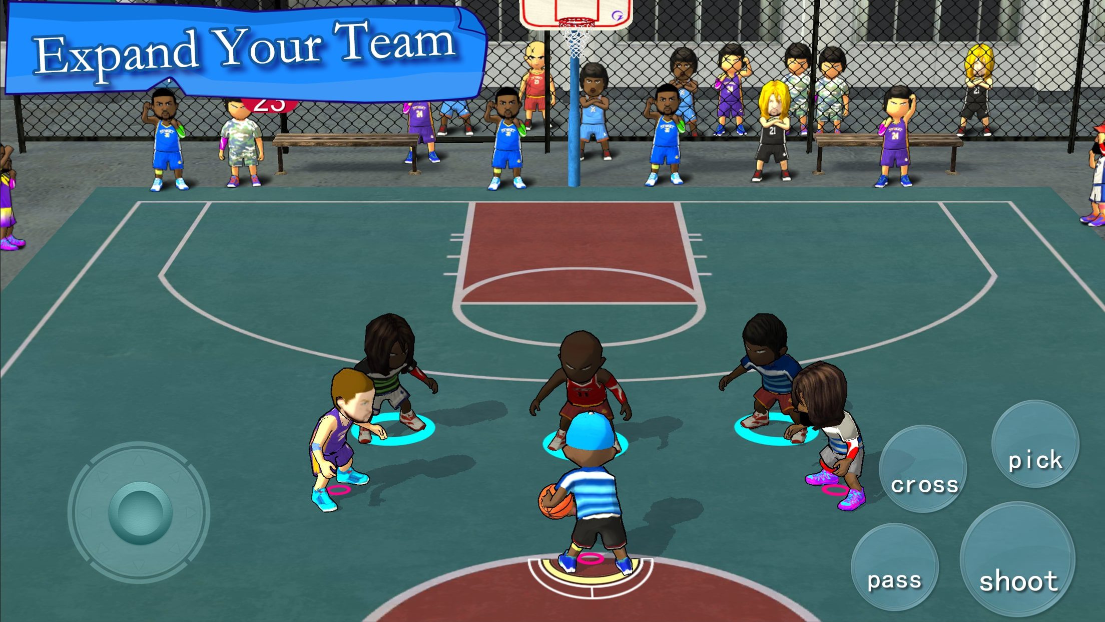 Street Basketball Association screen 1