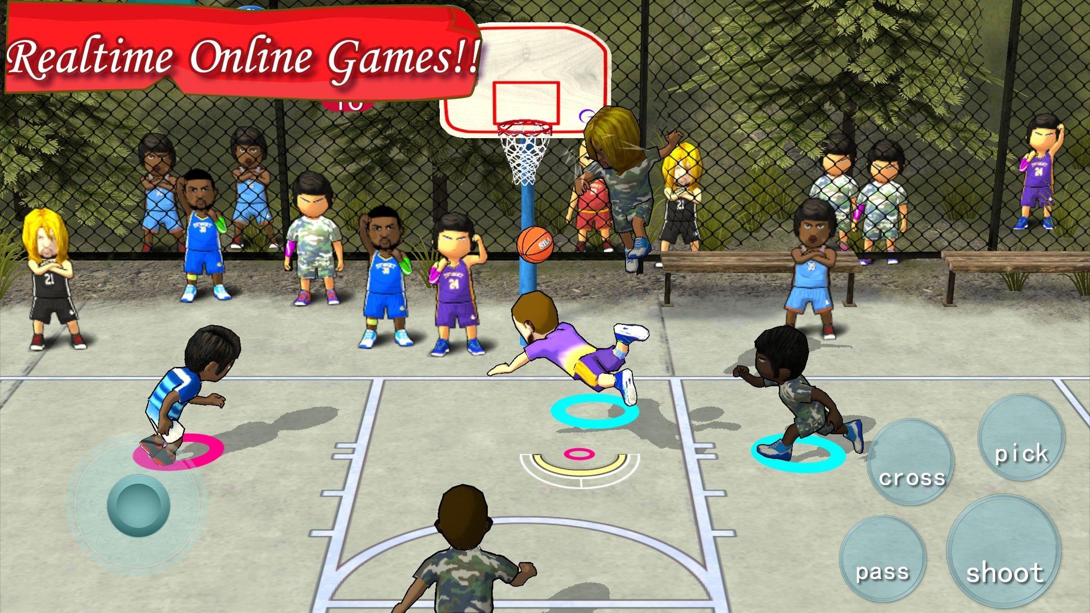 Street Basketball Association screen 2