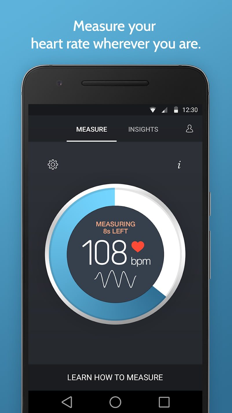 Instant Heart Rate screen 1