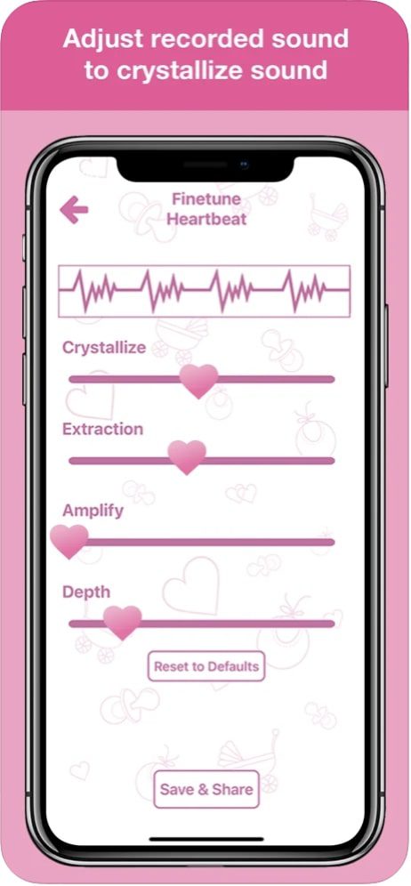 My Baby Heart Rate Recorder screen 2