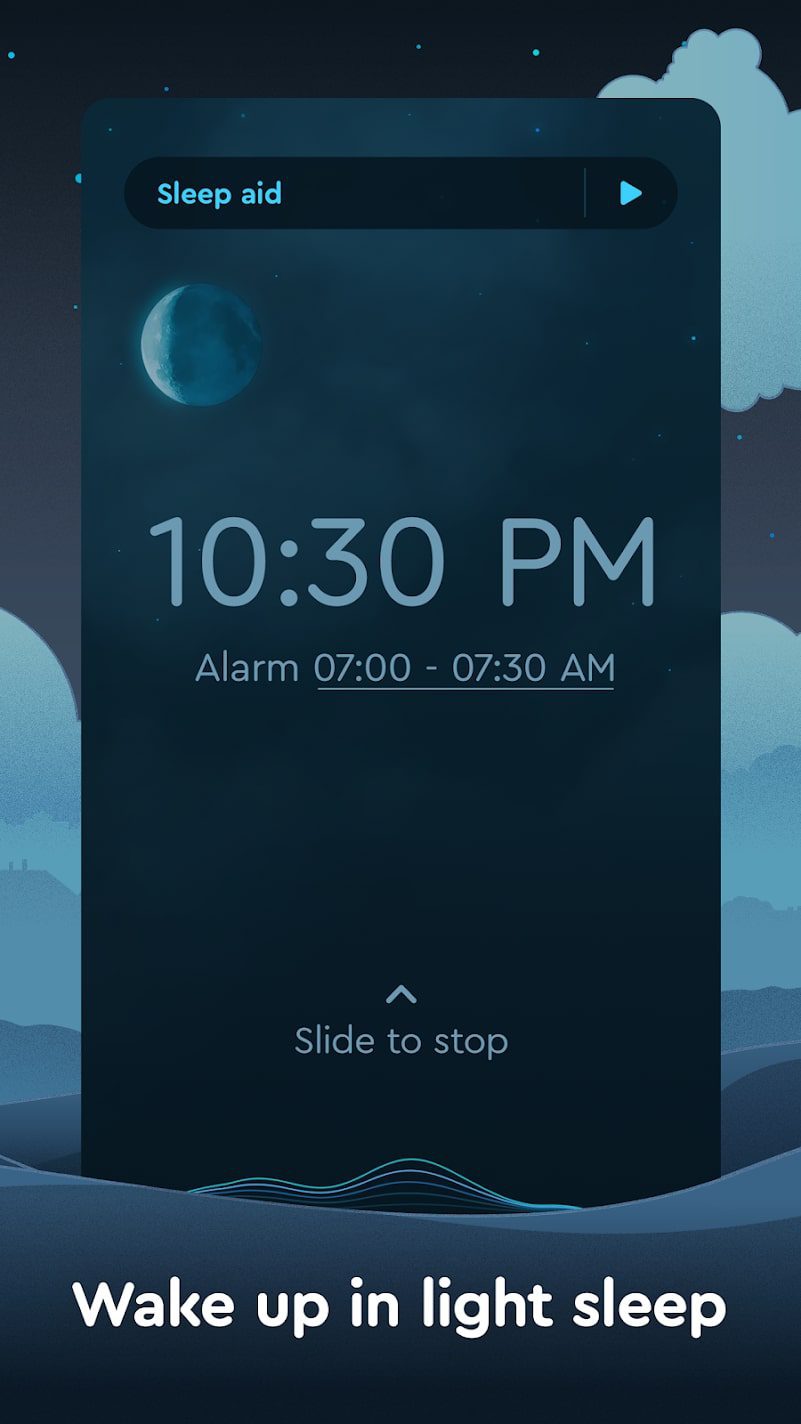 Sleep Cycle screen 1