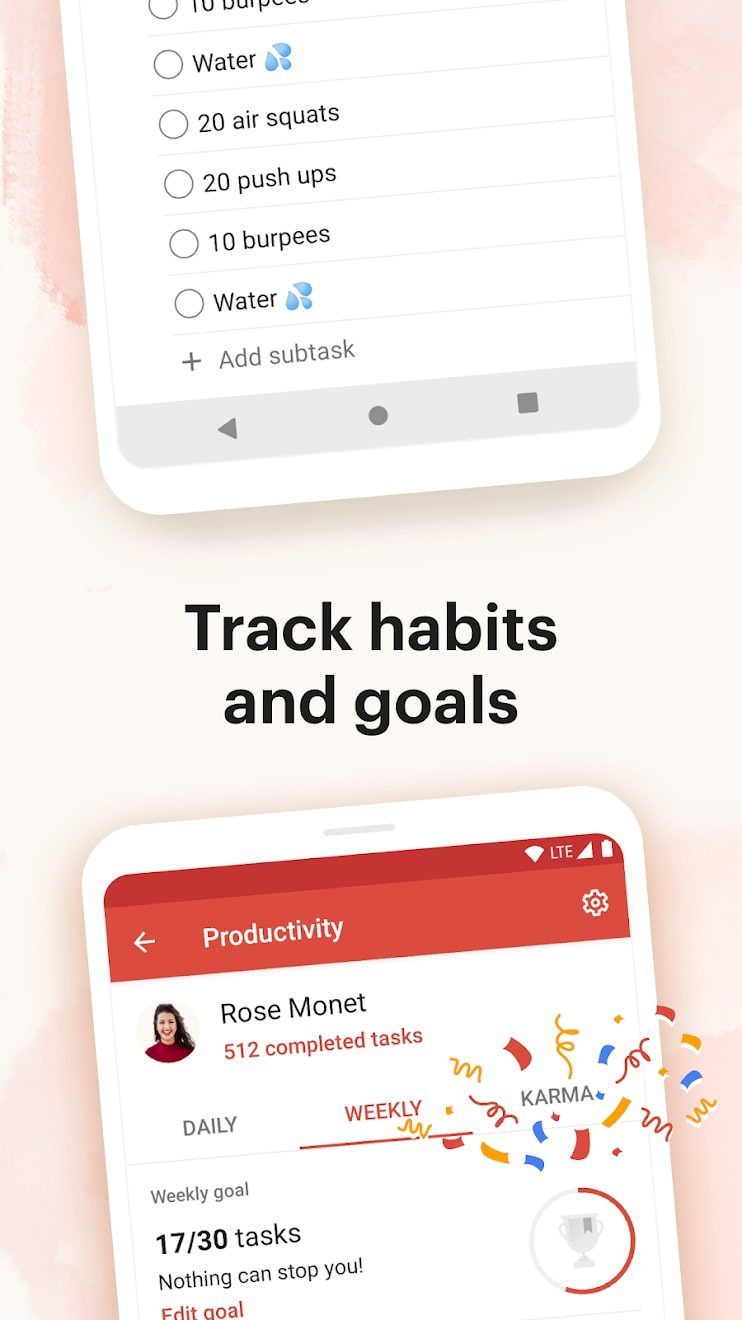 Todoist screen 2