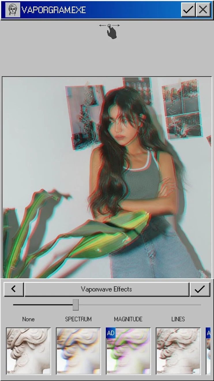 Vaporgram screen 1