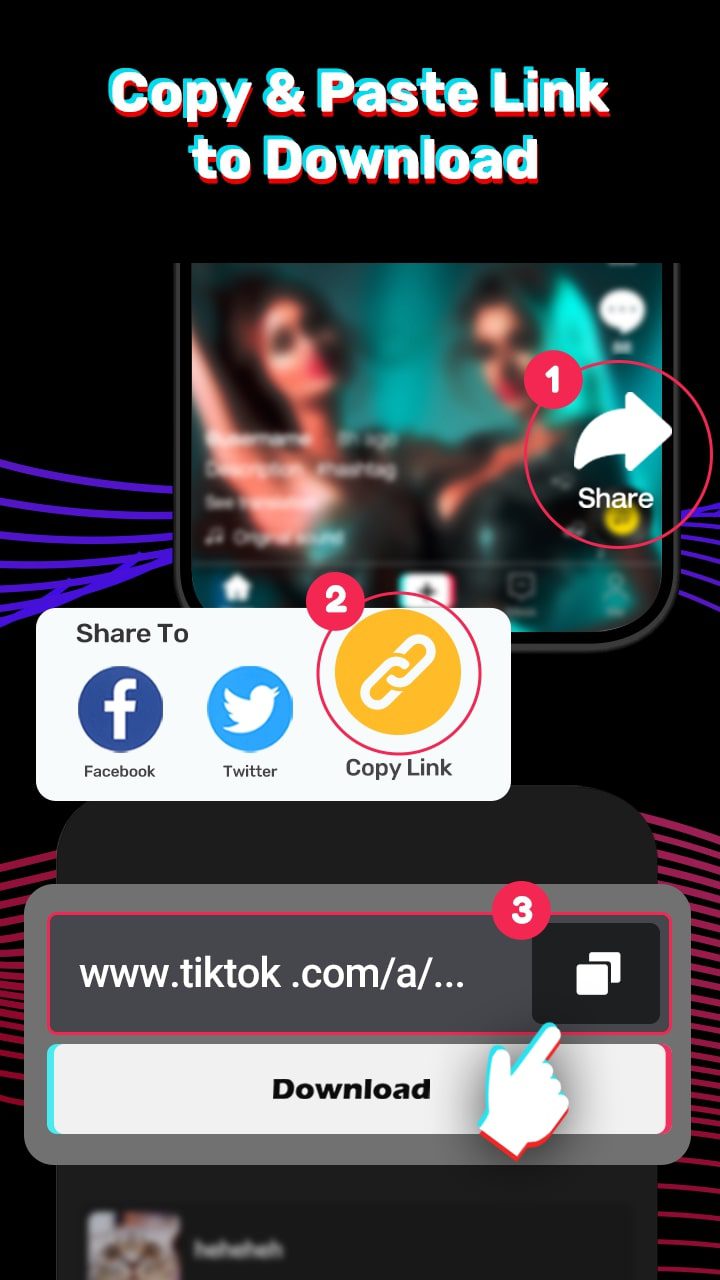 Video Downloader for Tiktok screen 2