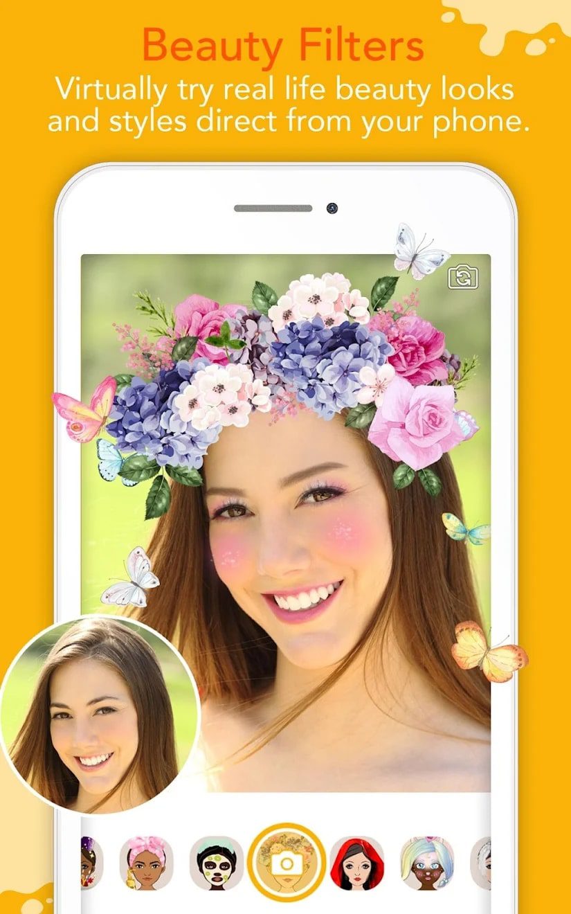 YouCam Fun screen 2