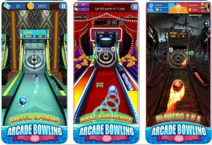 Arcade Bowling Go: Board Game