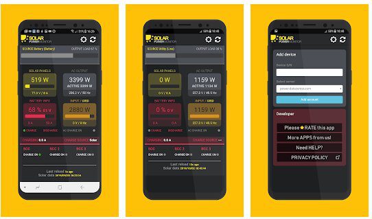 Solar Power Monitor