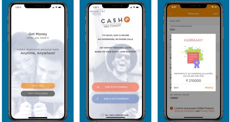 CASHe Personal Loan App