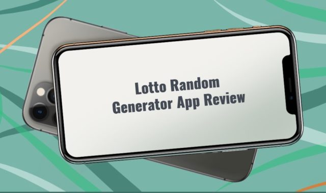 Lotto Random Generator App Review