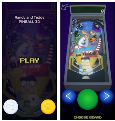 Randy and Teddy Pinball 3D App Review1