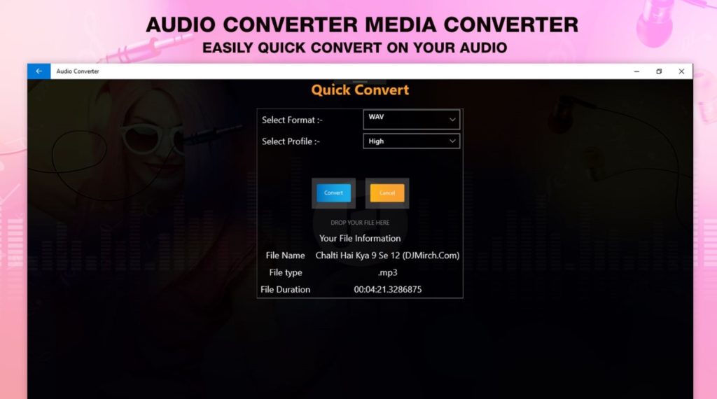 Audio Converter with Media Converter1