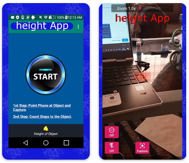 Height Measure App1