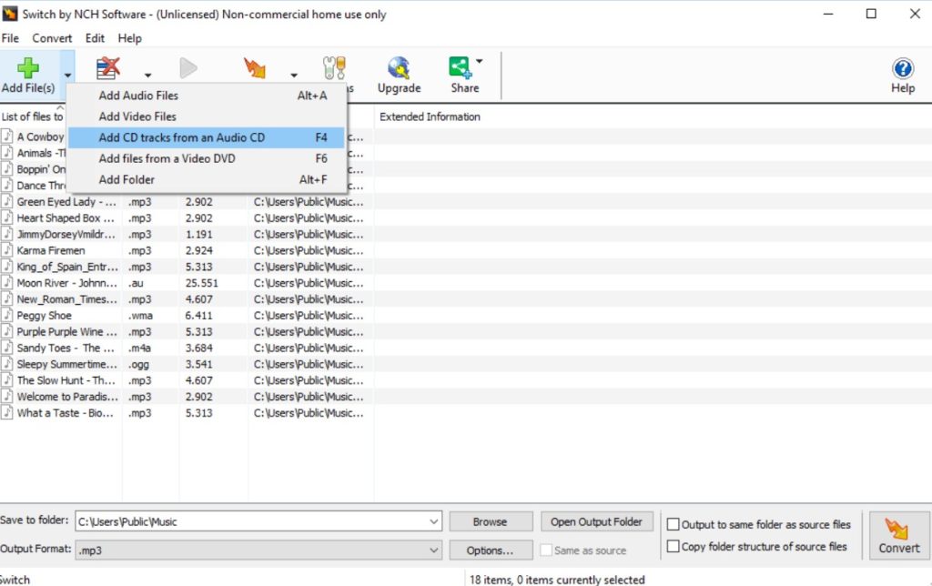 Switch Audio Converter Free1