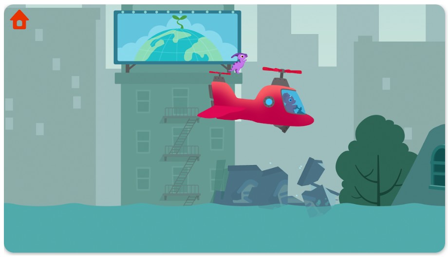 Dinosaur Helicopter - for kids1